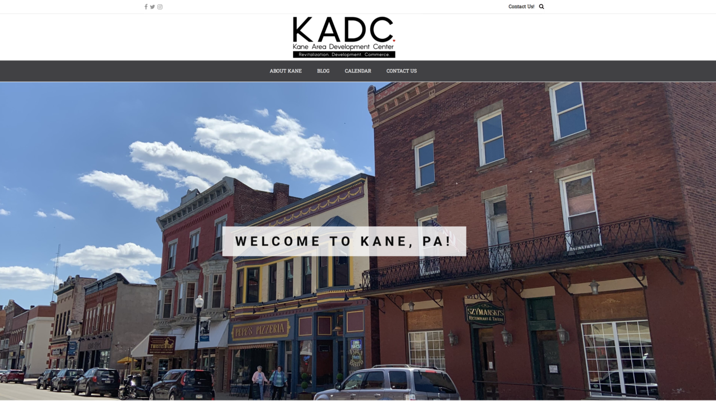 KADC Website Homepage