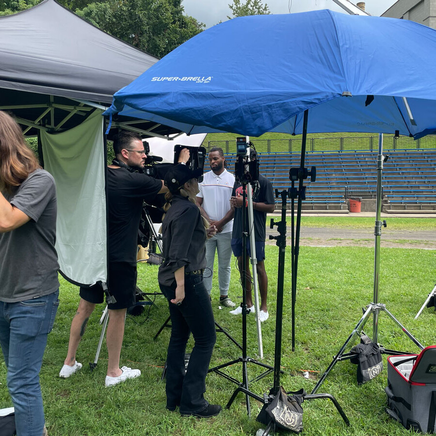 on location film production